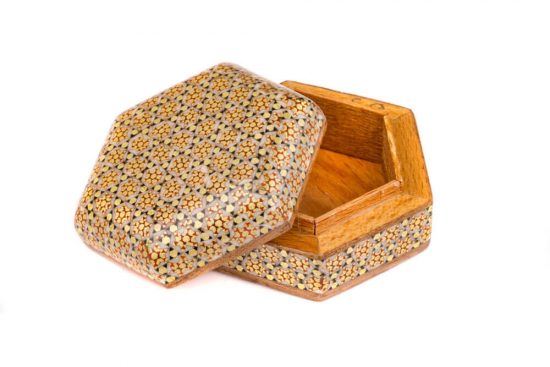 جعبه سکه خاتم کاری اصفهان