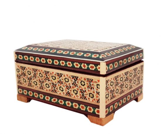 جعبه خاتم کاری شده اصفهان زیبا و شیک