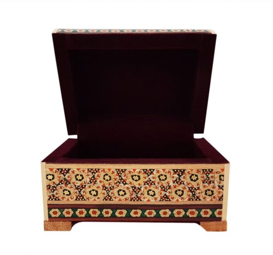جعبه خاتم کاری شده اصفهان زیبا و شیک